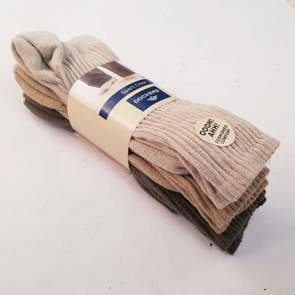 Dockers Underwear & Socks Dockers Cushion Comfort Sport Crew Socks